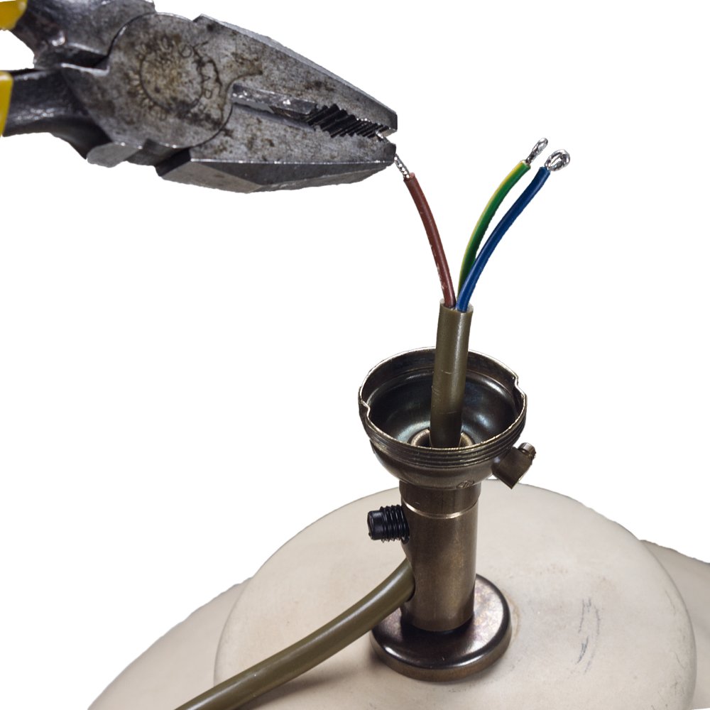 Ceramic Side Entry Wiring Kit with Unswitched BC | B22 Lampholder β picture 10