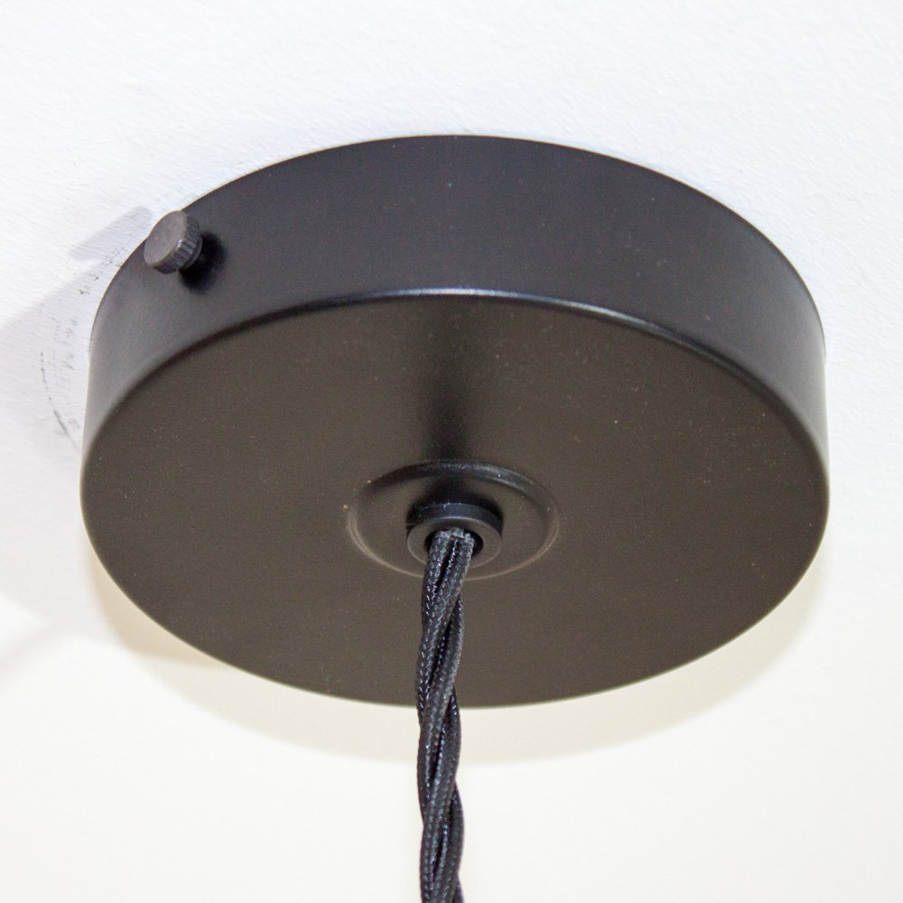 Installing our ceiling roses – picture 8