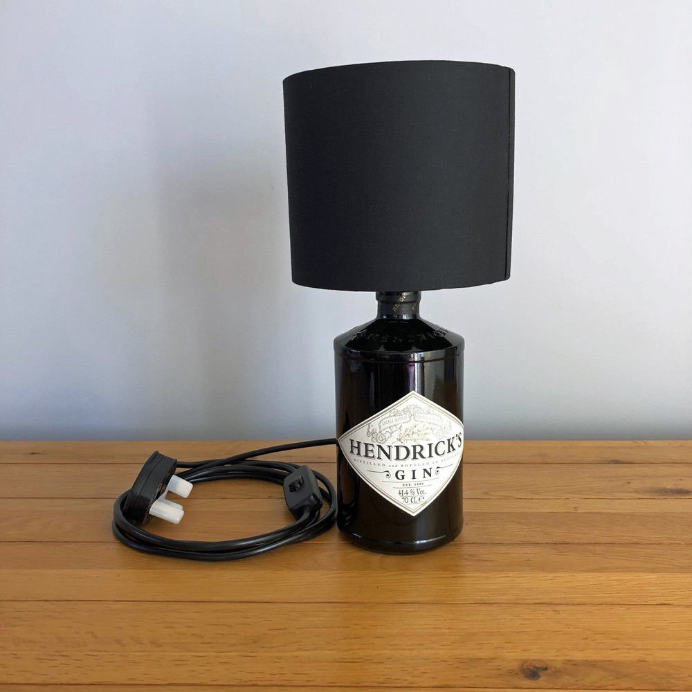 How to turn a bottle into a light fitting