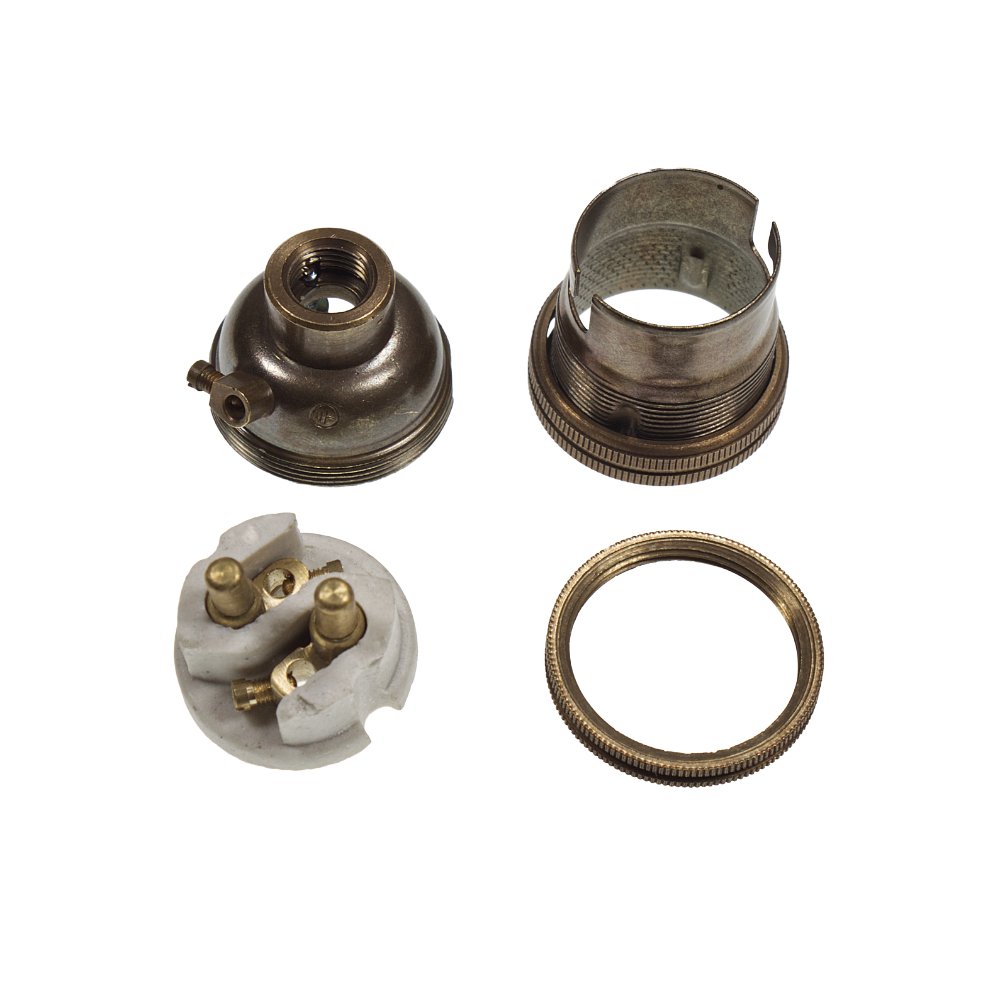Ceramic Side Entry Wiring Kit with Unswitched BC | B22 Lampholder β picture 6