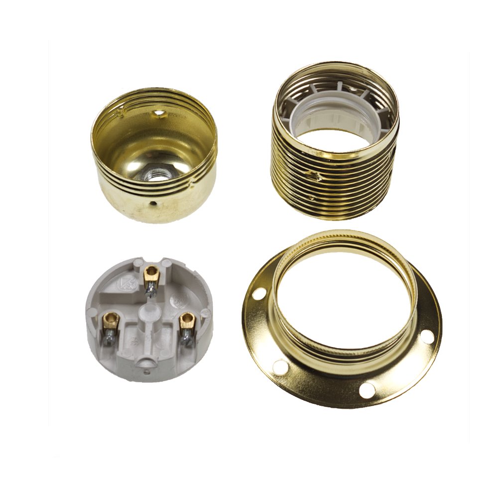 Ceramic Side Entry Wiring Kit with a ES | E27 | Edison Screw Lampholder β picture 5