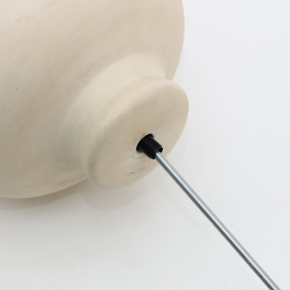 How to fix or install a lampholder onto a ceramic item with limited hand access. – picture 3