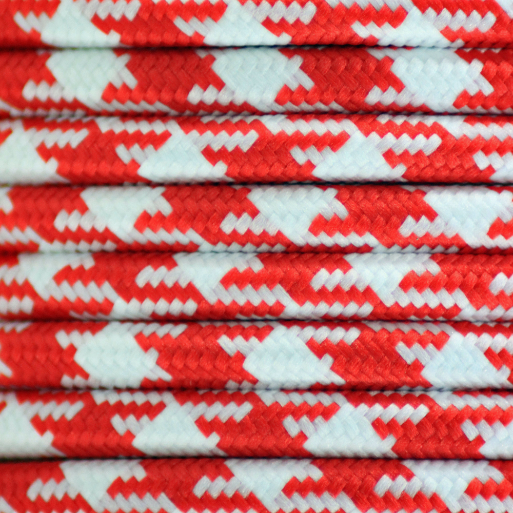 Houndstooth Red